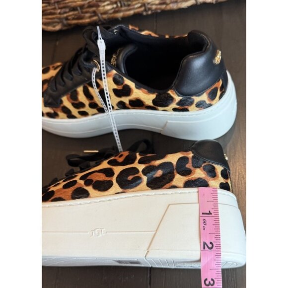 Dune London Size 39 - 9 Episode Leopard Platform Sneakers - Picture 11 of 13